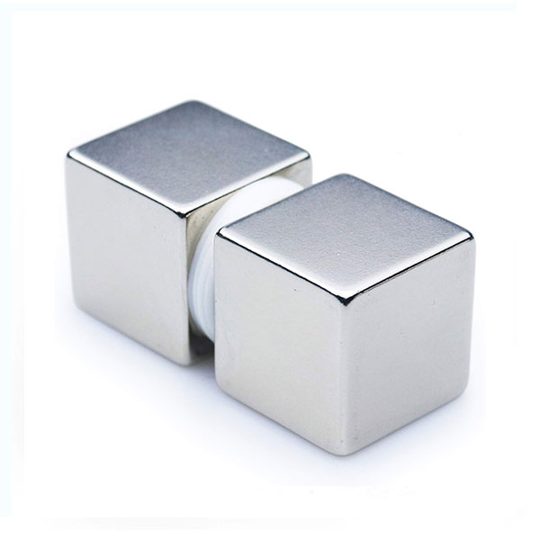N48 Nickel Plated Rare Earth Neodymium Cube Magnets 12x12x12mm - Hold 11kg