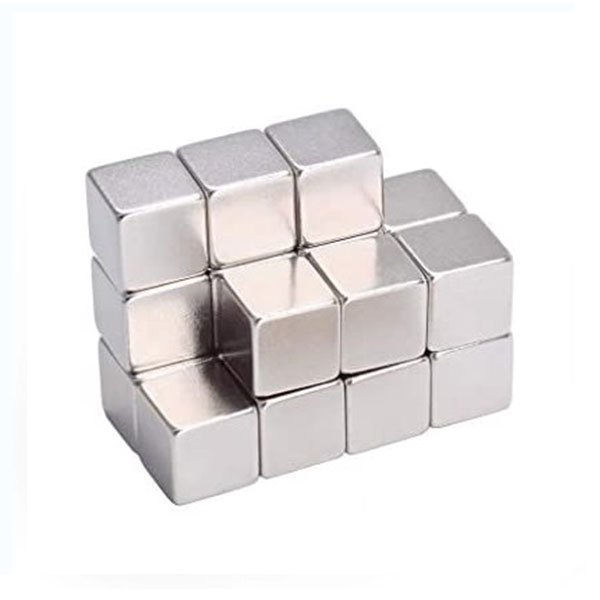N52 Neodymium Cube Magnets 7x7x7mm with Nickel Plated- Hold About 3 kg
