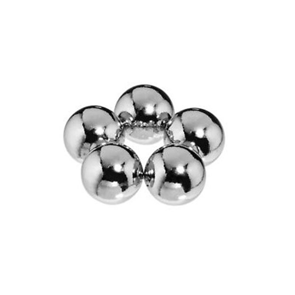 12.7mm powerful spherical rare earth neodymium magnets nickel coating