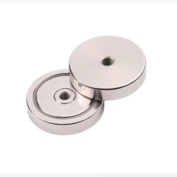 Pot Magnets With Threaded Hole