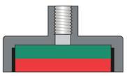 internal threaded pot magnets