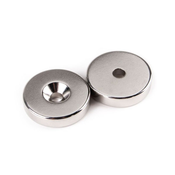 neodymium countersunk magnets 30 7mm