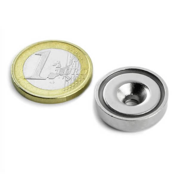 20mm countersunk pot magnets