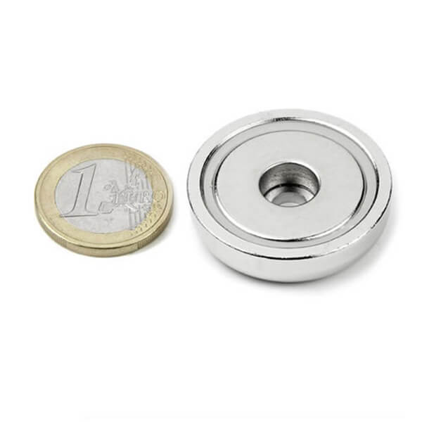 Ø32 Mm Rare Earth Neodymium Counterbore Pot (cup) Magnets