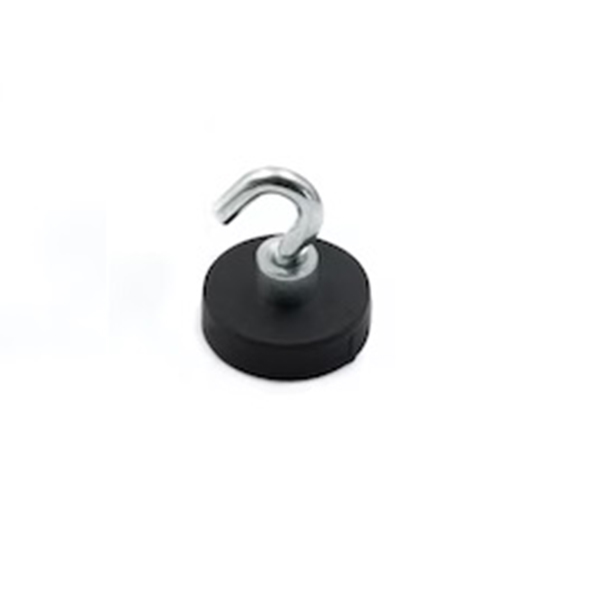 Rubber Coated Hook Magnets 22mm