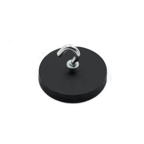 Rubber Coated Hook Magnets 43mm