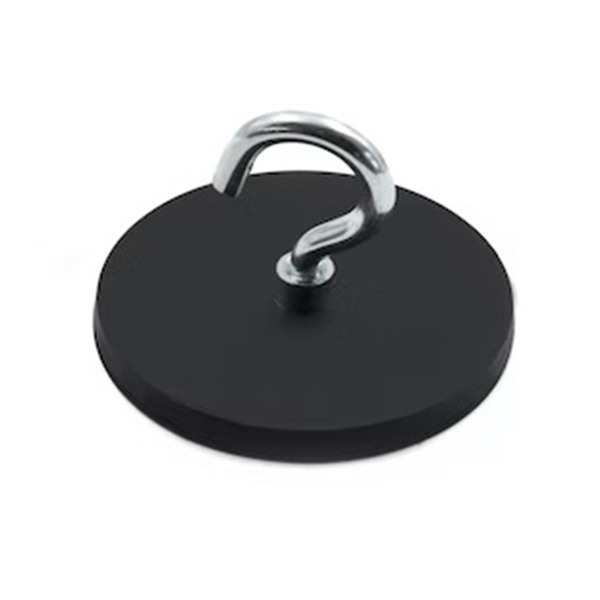 Rubber Coated Hook Magnets 88mm