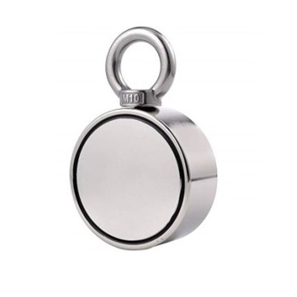 Ø67mm double sided neodymium pot magnets for magnetic salvaging