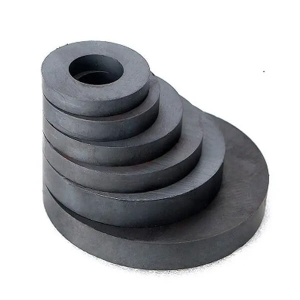 Ring Shaped Permanent Ferrite Magnets