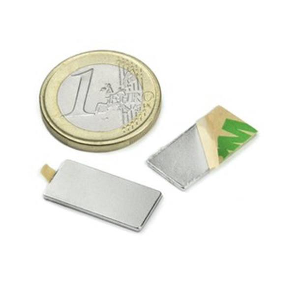 Adhesive Block Magnet 20x10x1mm