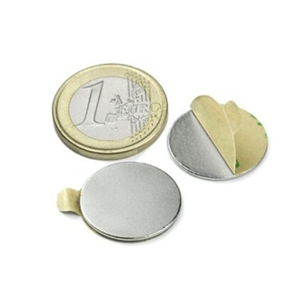3M self-adhesive backed neodymium disc magnets 20x1mm