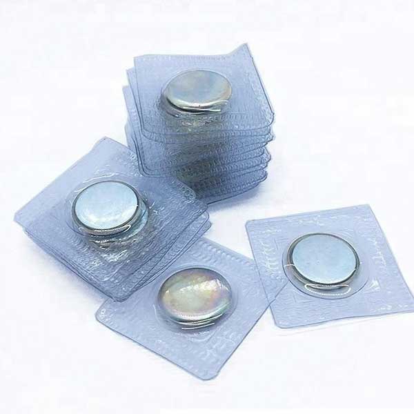 14x2.5mm PVC coated waterproof neodymium sewing magnets
